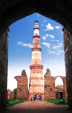 This photo of Qutab Minar in New Delhi, India, the tallest brick minaret in the world, was taken by graphic designer Vinish K Saini of Chandigarh, India.